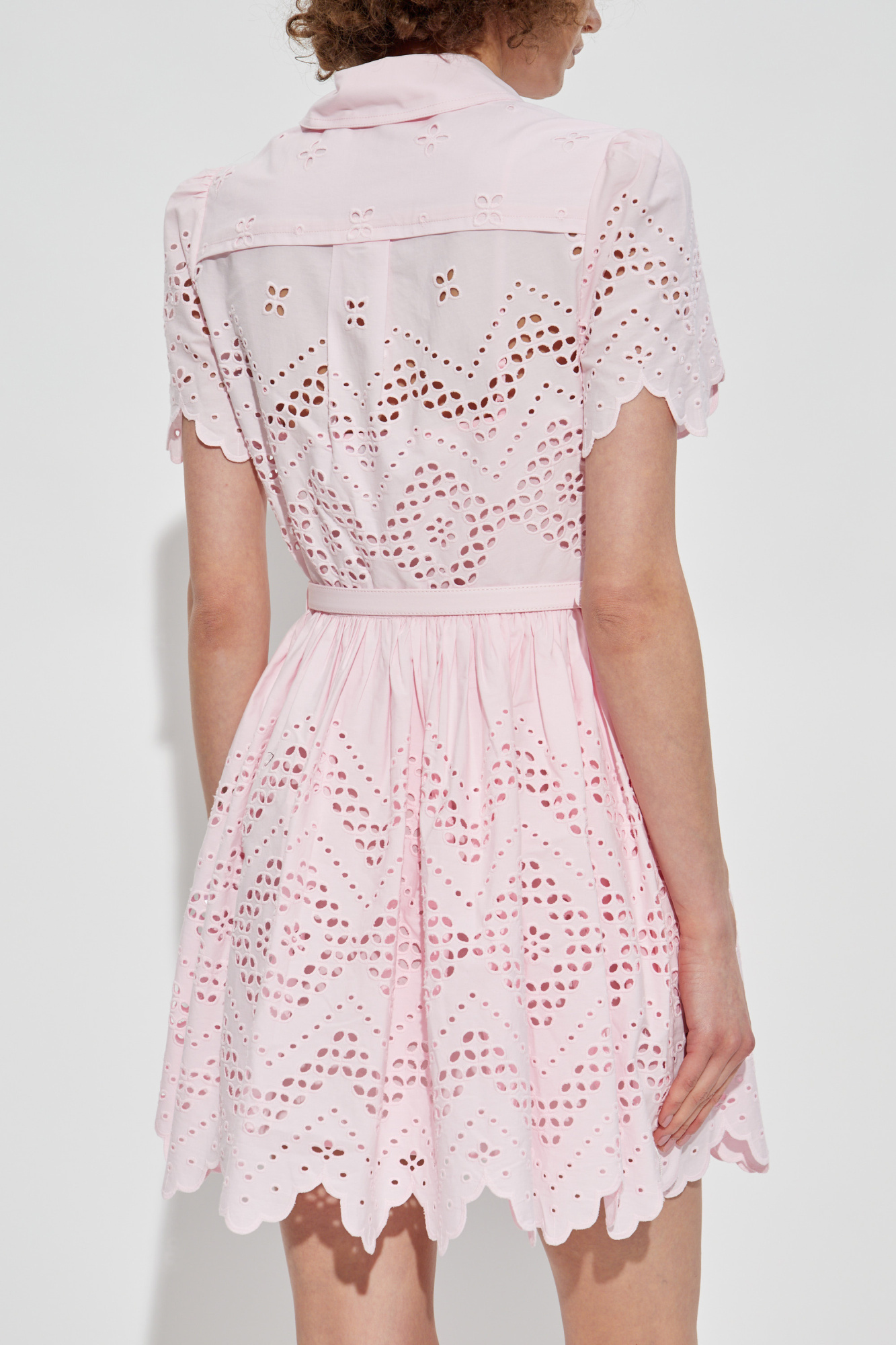 Pink Lace dress with belt Self-Portrait - Vitkac AS